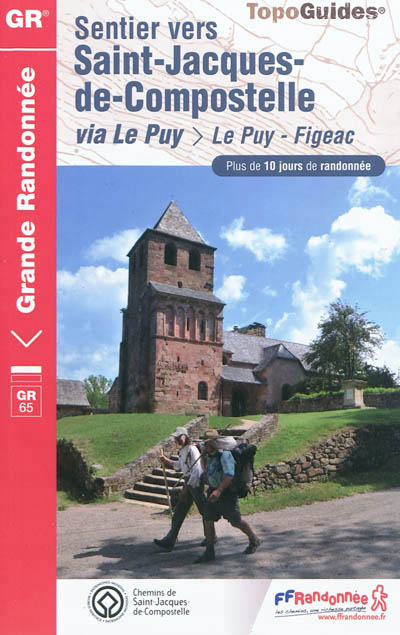 Topo Guide GR65 St Jacques de Compostelle