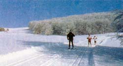 Les sports d'hiver en Aubrac